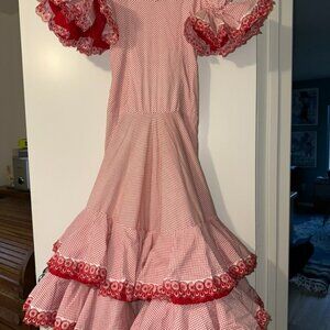 Flamenco Feria Dress from Southern Spain for Sevillanas!